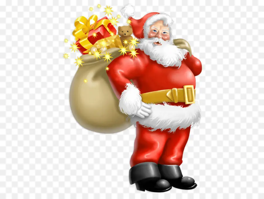 ซานต้า Claus，เหนือบนเสา PNG