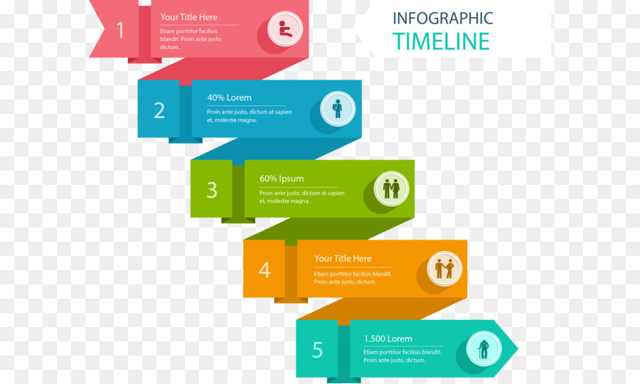 ไทม์ไลน์อินโฟกราฟิก，เส้นเวลา PNG