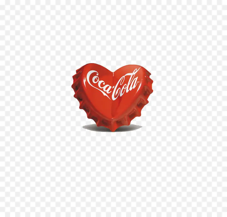 Coca Cola Heart，ฝาขวด PNG