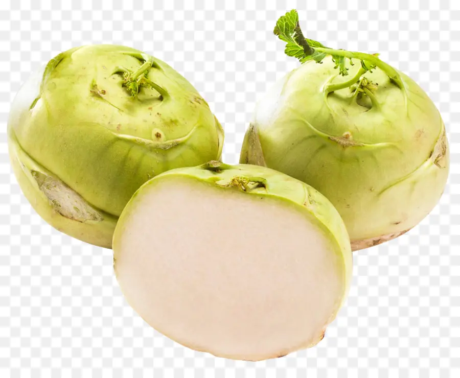 Kohlrabi，หั่นเป็นชิ้น PNG