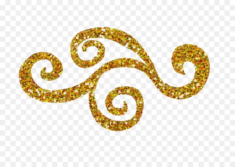 Golden Swirl，เครื่องประดับ PNG