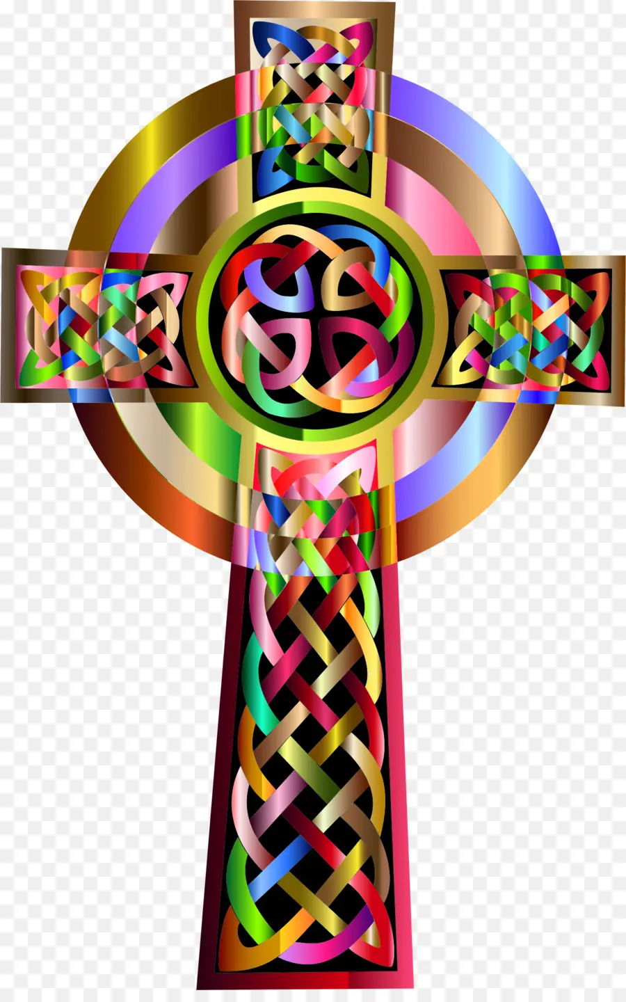 Celtic Cross，มีสีสัน PNG