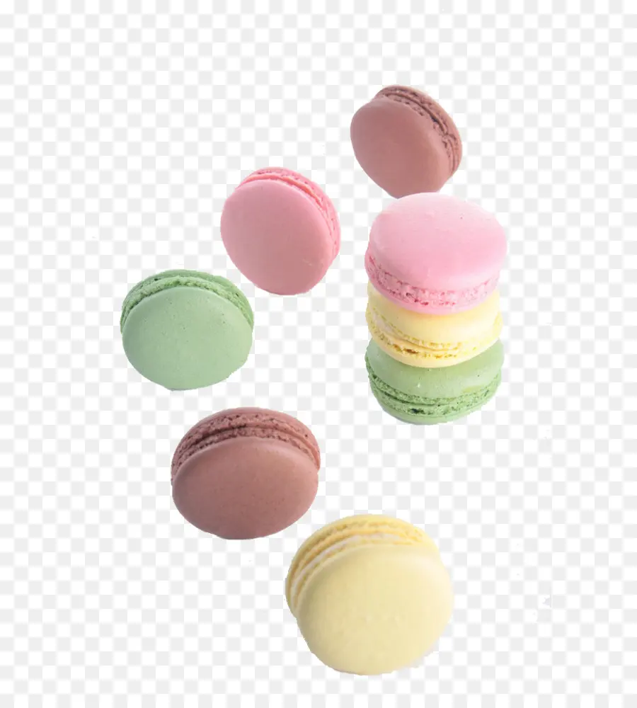 Macarons สีสันสดใส，ขนม PNG