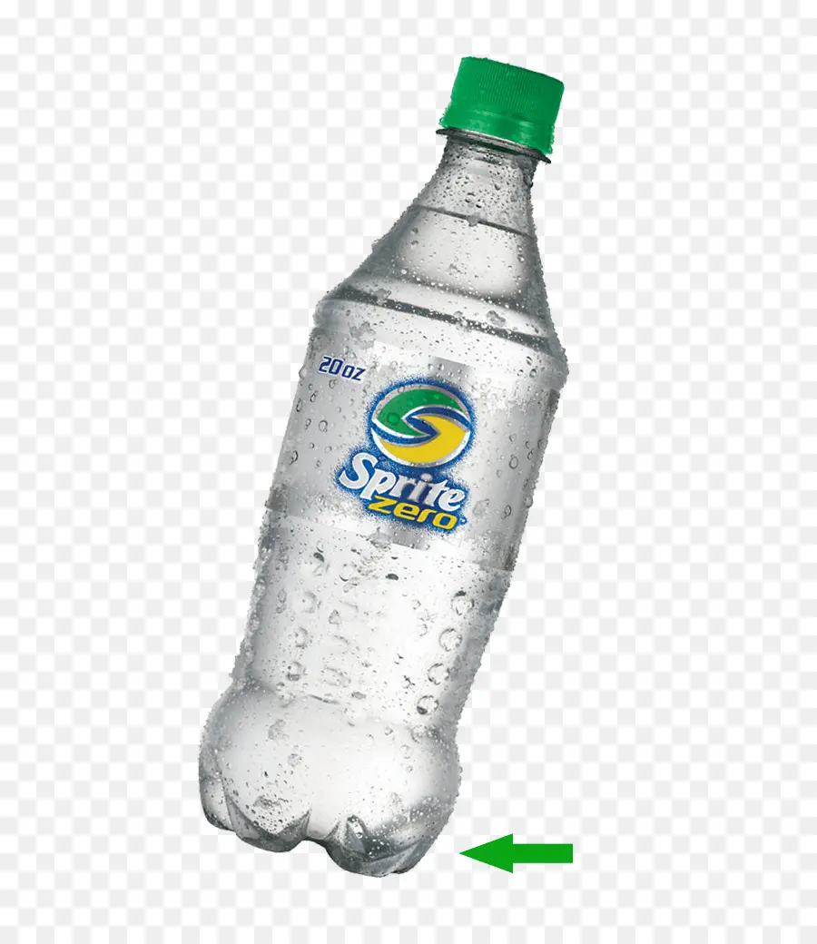 Sprite Zero Bottle，ขวด PNG