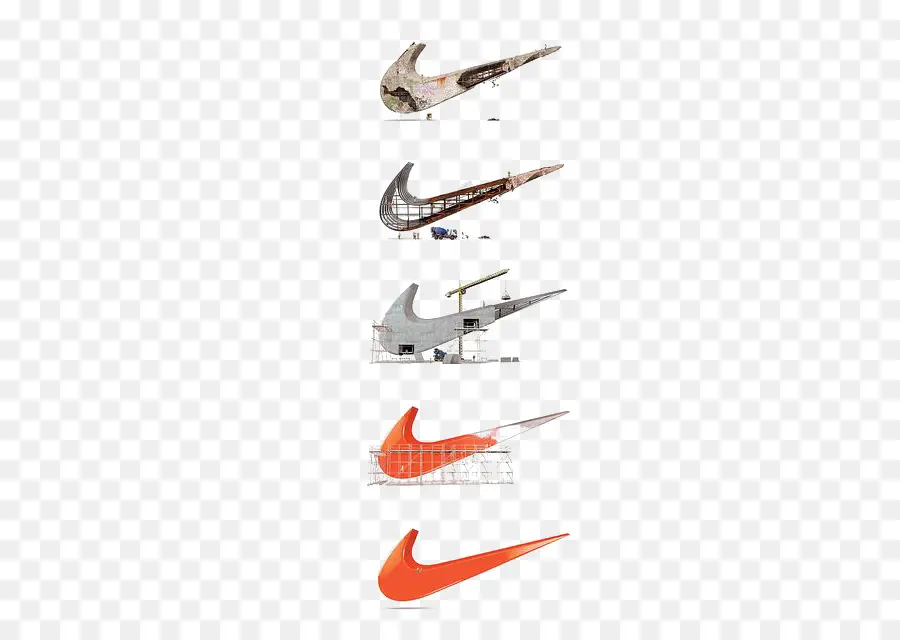 โลโก้ Nike，การก่อสร้าง PNG