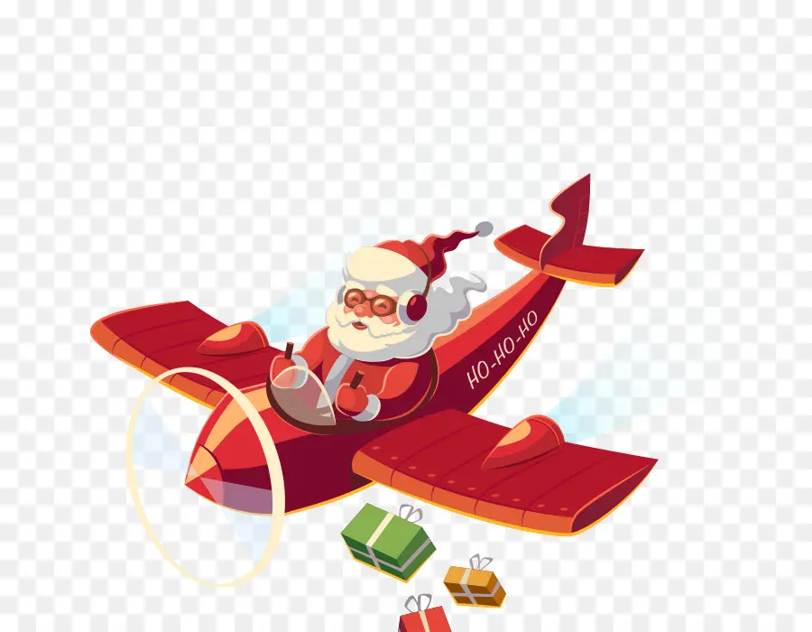 ซานต้าคลอส，บนเครื่องบิน PNG