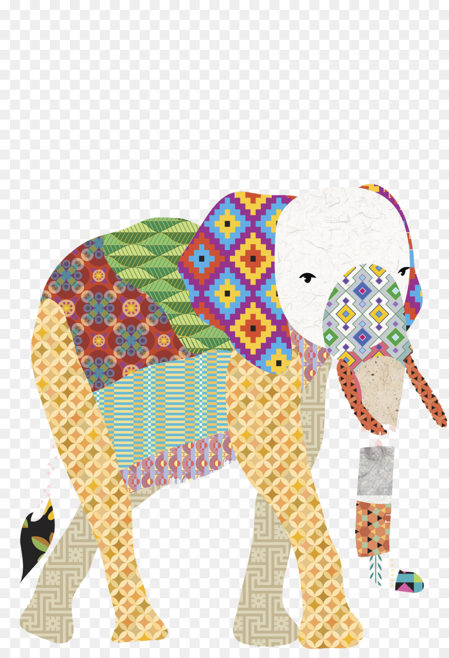 สีวาดรูป，ช้าง PNG