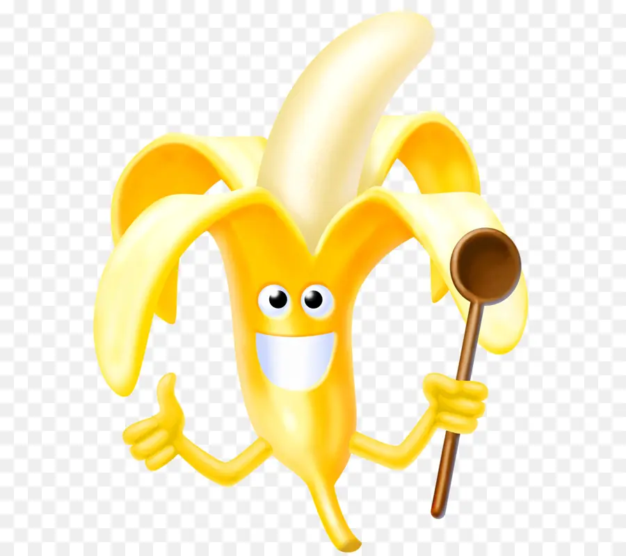 กินมิลค์เชค，กล้วย PNG