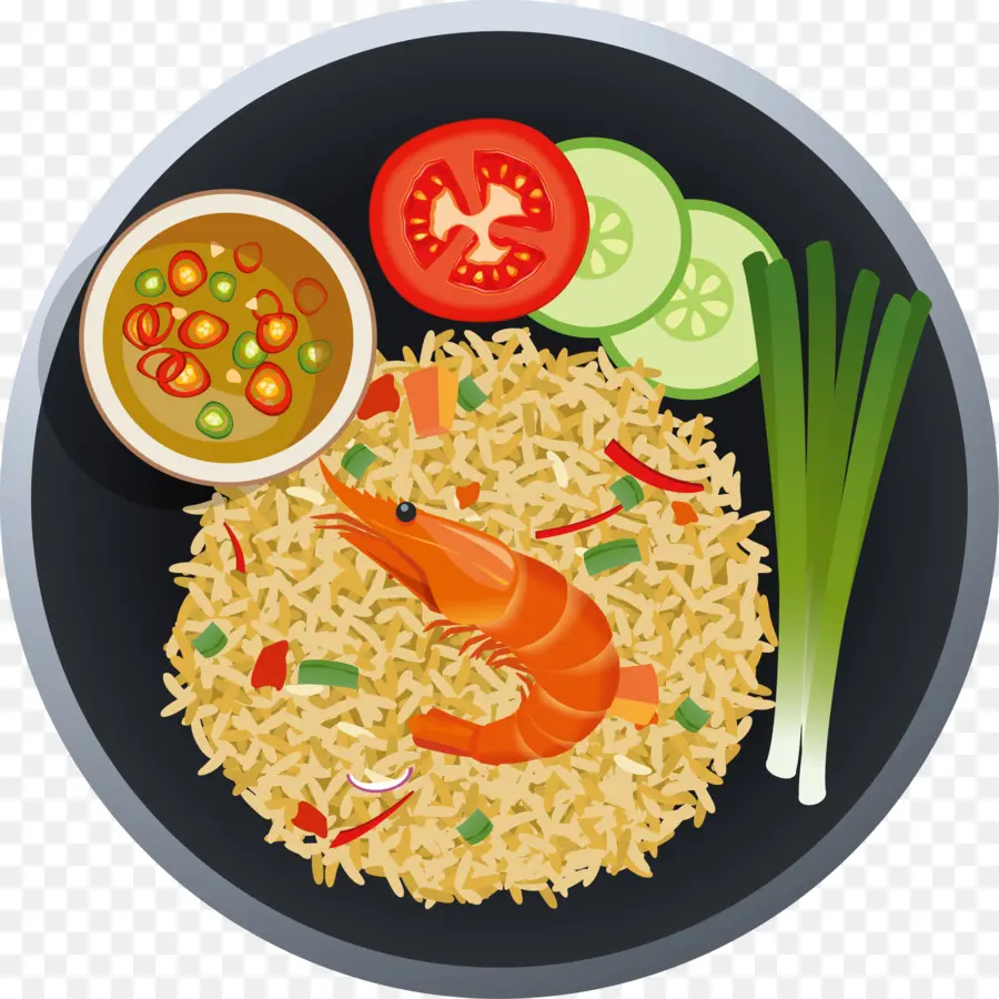 ข้าวผัดกุ้ง，กุ้ง PNG