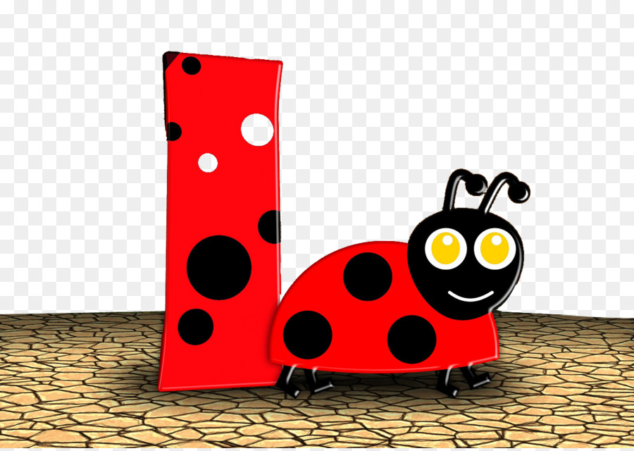 Ladybug และ Letter L，แมลง PNG