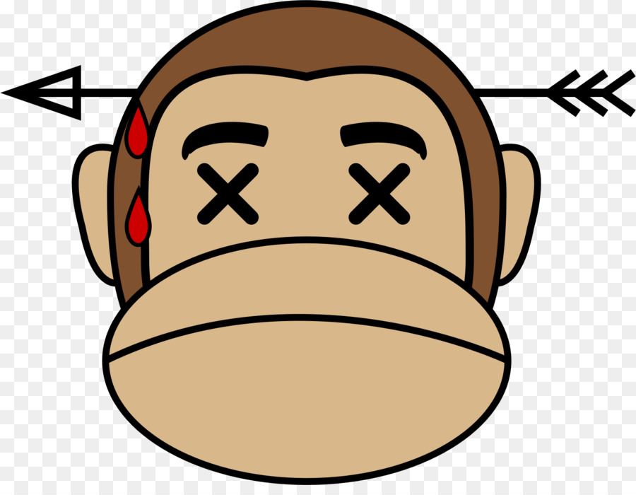 ลิง，Emoji PNG