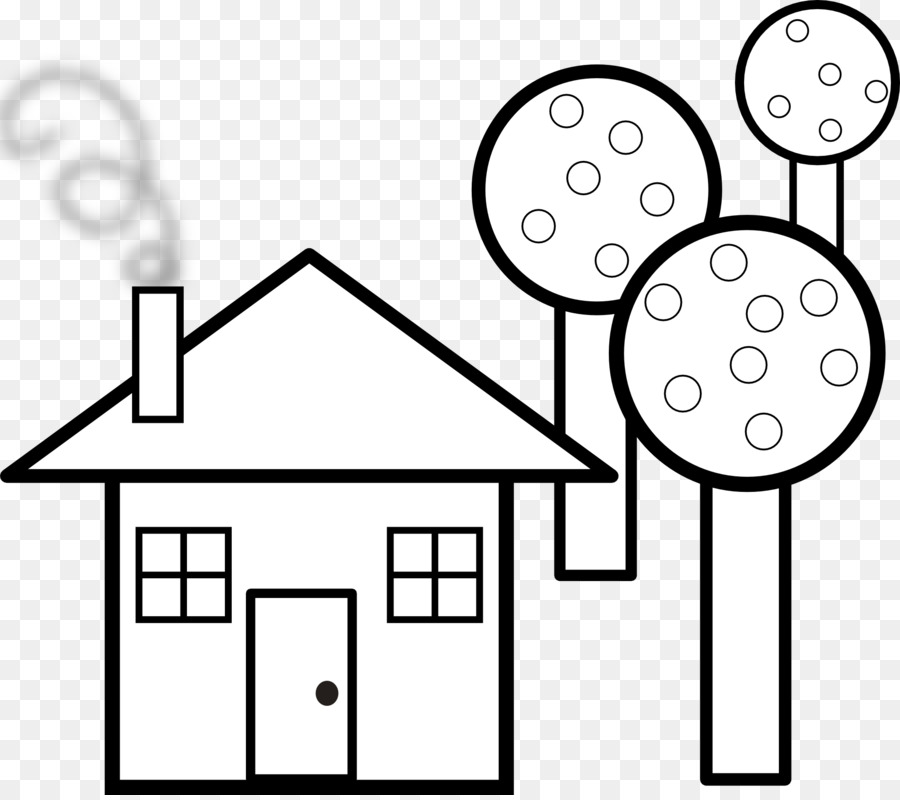 Doodle House，ต้นไม้ PNG