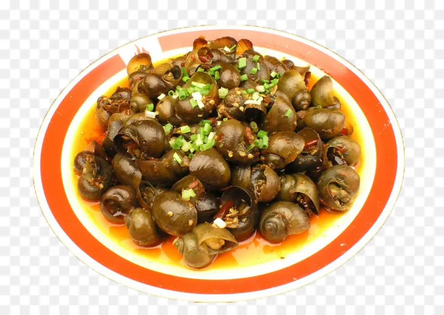 จานหอยทาก，Escargot PNG