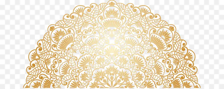 Golden Mandala，เครื่องประดับ PNG