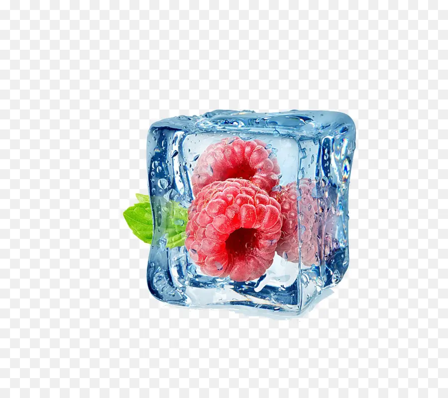 Raspberry Ice Cube，แช่แข็ง PNG