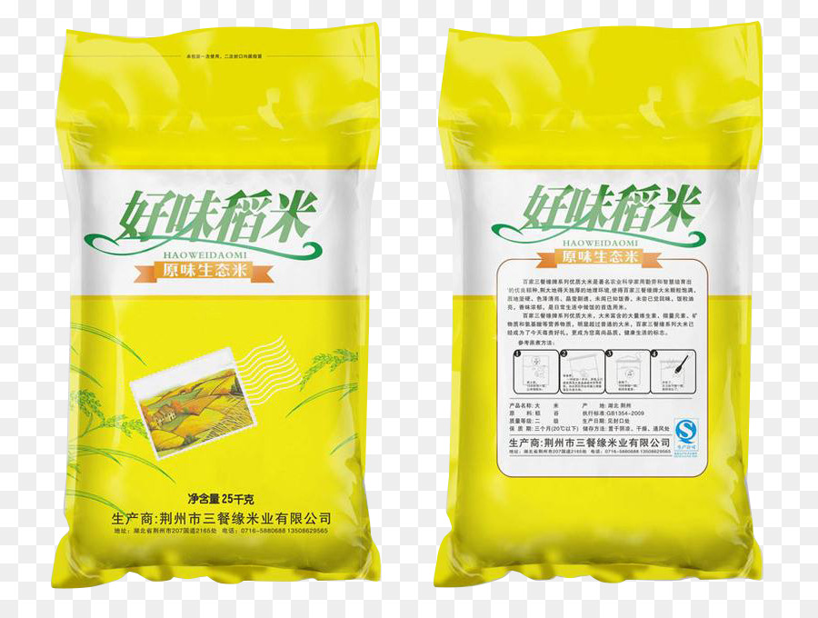 ข้าว，Packaging และกำหนด PNG