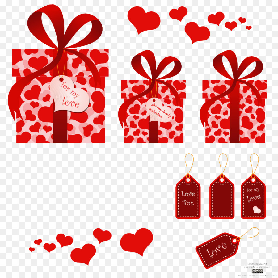 ของขวัญ，Valentines วัน PNG