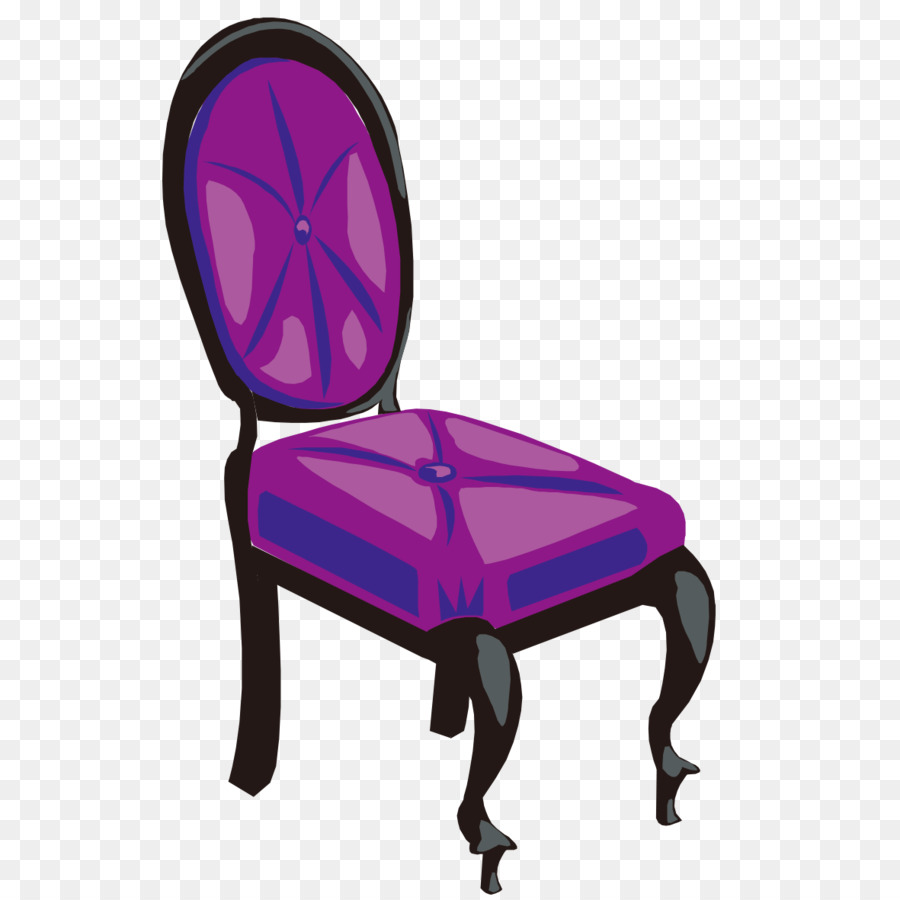 เก้าอี้，สีม่วง PNG