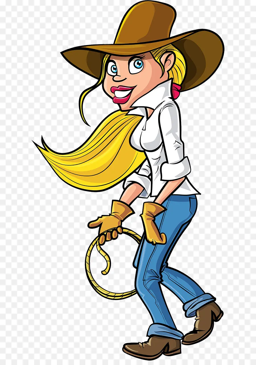 Cowgirl，เชือก PNG