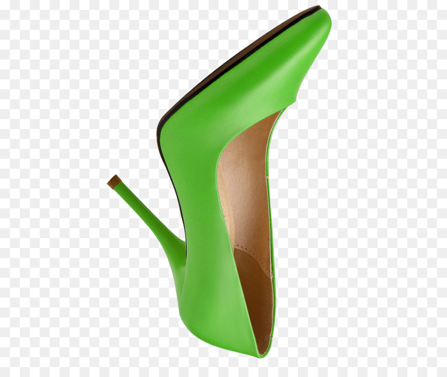 สีเขียว，รองเท้า Highheeled PNG