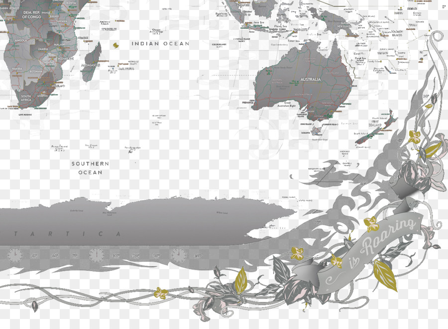 แผนที่，มหาสมุทร PNG