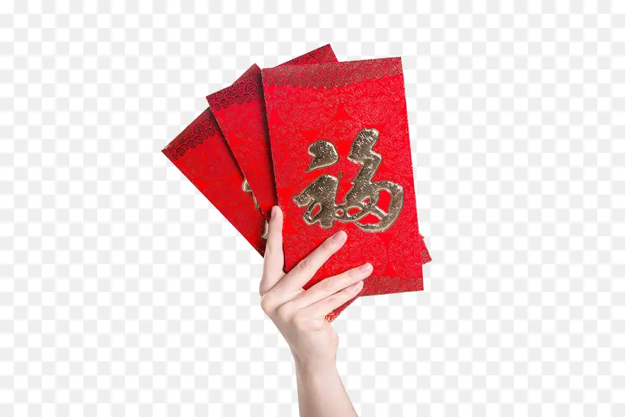 ซองจดหมายสีแดง，จีนวันปีใหม่ PNG