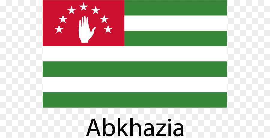 ธง，Abkhazia PNG