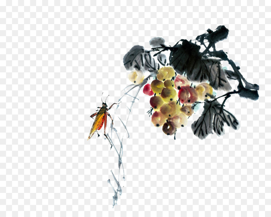 แม้แต่งานบี้แมลงวั，หมึกภาพวาดล้าง PNG