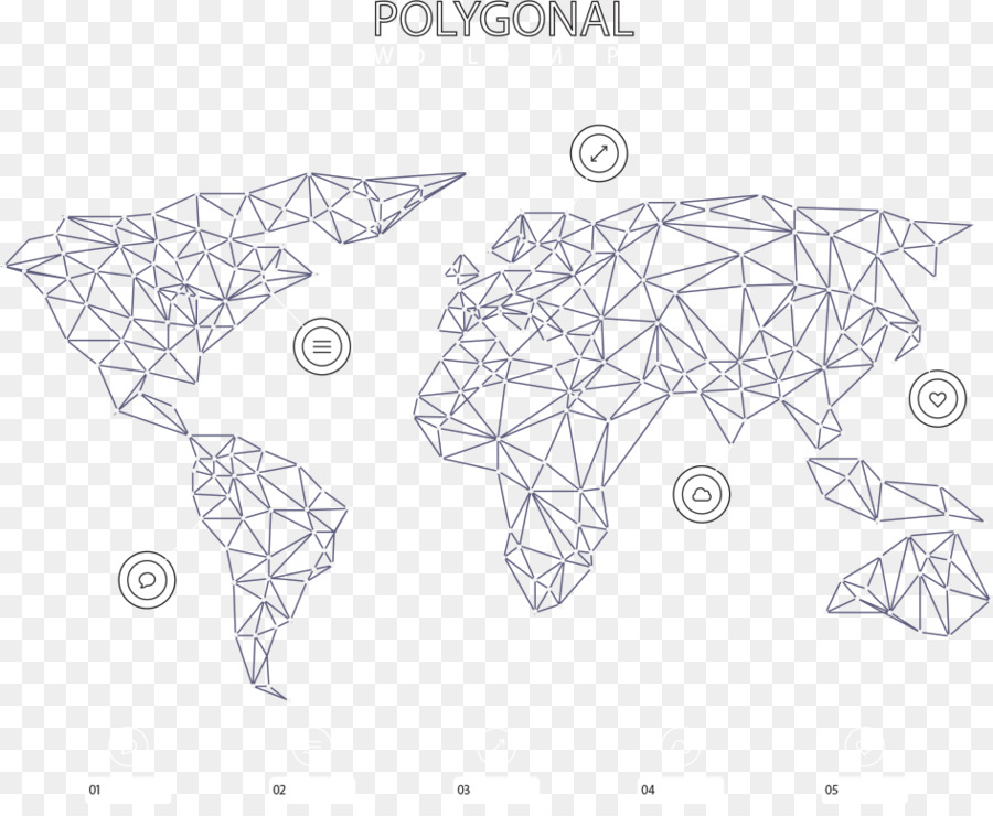 แผนที่โลกหลายเหลี่ยม，ภูมิศาสตร์ PNG