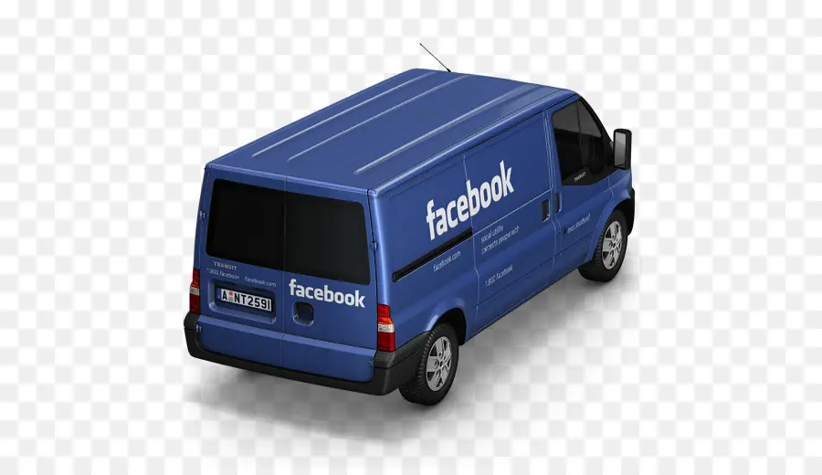 Facebook สีน้ำเงินจาก，ยานพาหนะ PNG