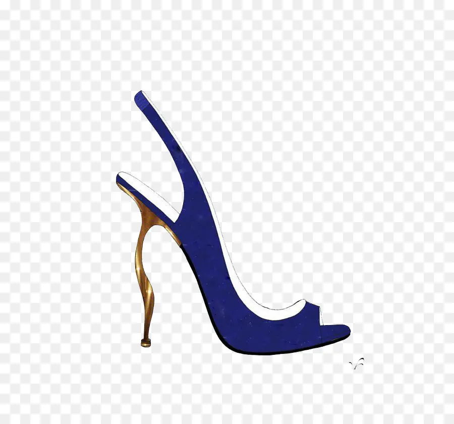 Blue Slingback ทั้งหมด，แฟชั่น PNG