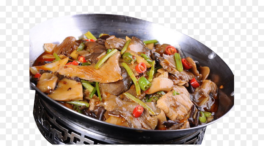 สองครั้งปรุงหมู，Kung Pao ไก่ PNG