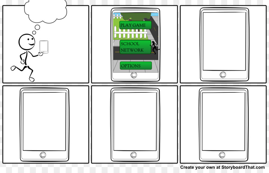 เทมเพลตกระดานเรื่องราว，การ์ตูน PNG