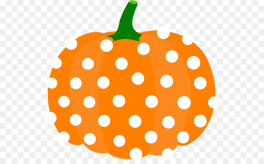 Polka Dot Pumpkin，ส้ม PNG