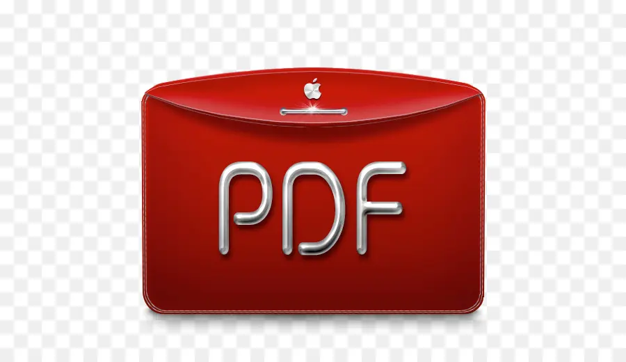 ซอง Pdf，สีแดง PNG