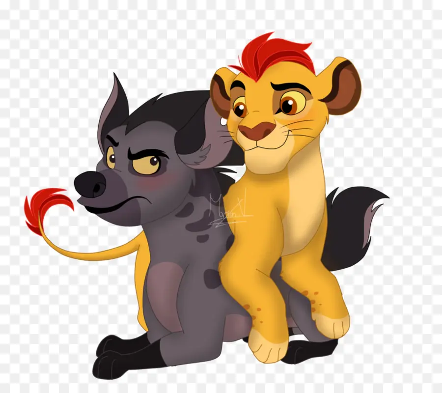 Cartoon Lion And Hyena，สิงโต PNG