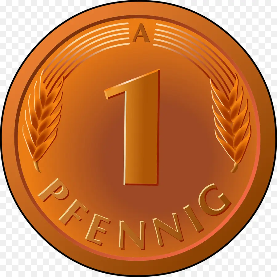 1 Pfennig Coin，ชาวเยอรมัน PNG