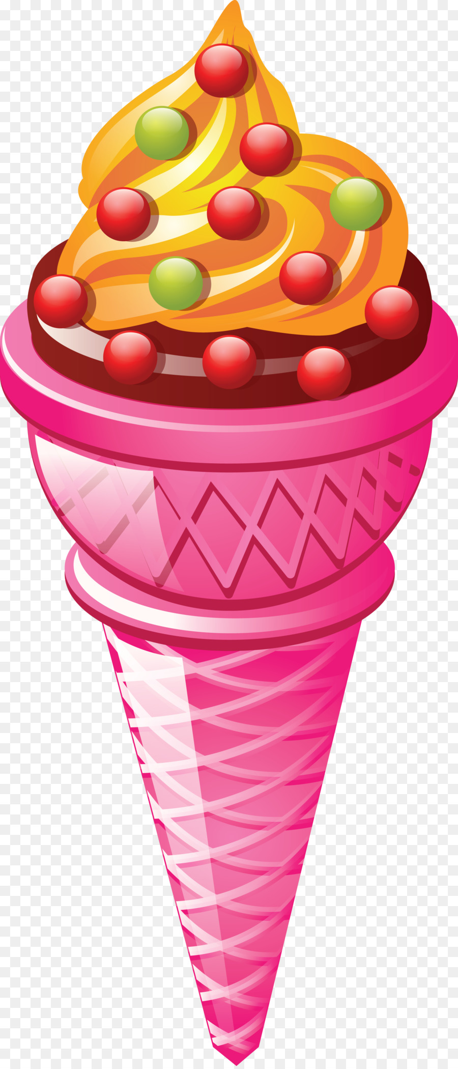 ไอศกรีม，ไอศกรีม Cones PNG