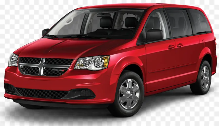 Red Dodge Grand Caravan，หลบ PNG