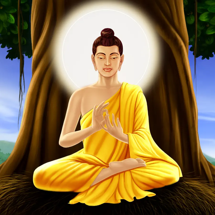 Gautama นพระพุทธรูป，Mahabodhi โบสถ์ PNG