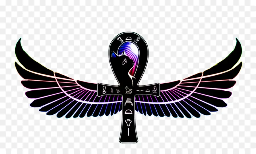 Ankh With Wings，เกี่ยวกับชาวอียิปต์ PNG