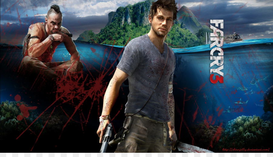 Far Cry 3，อักขระ PNG