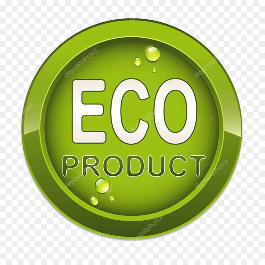 สติกเกอร์ผลิตภัณฑ์ Eco，สีเขียว PNG