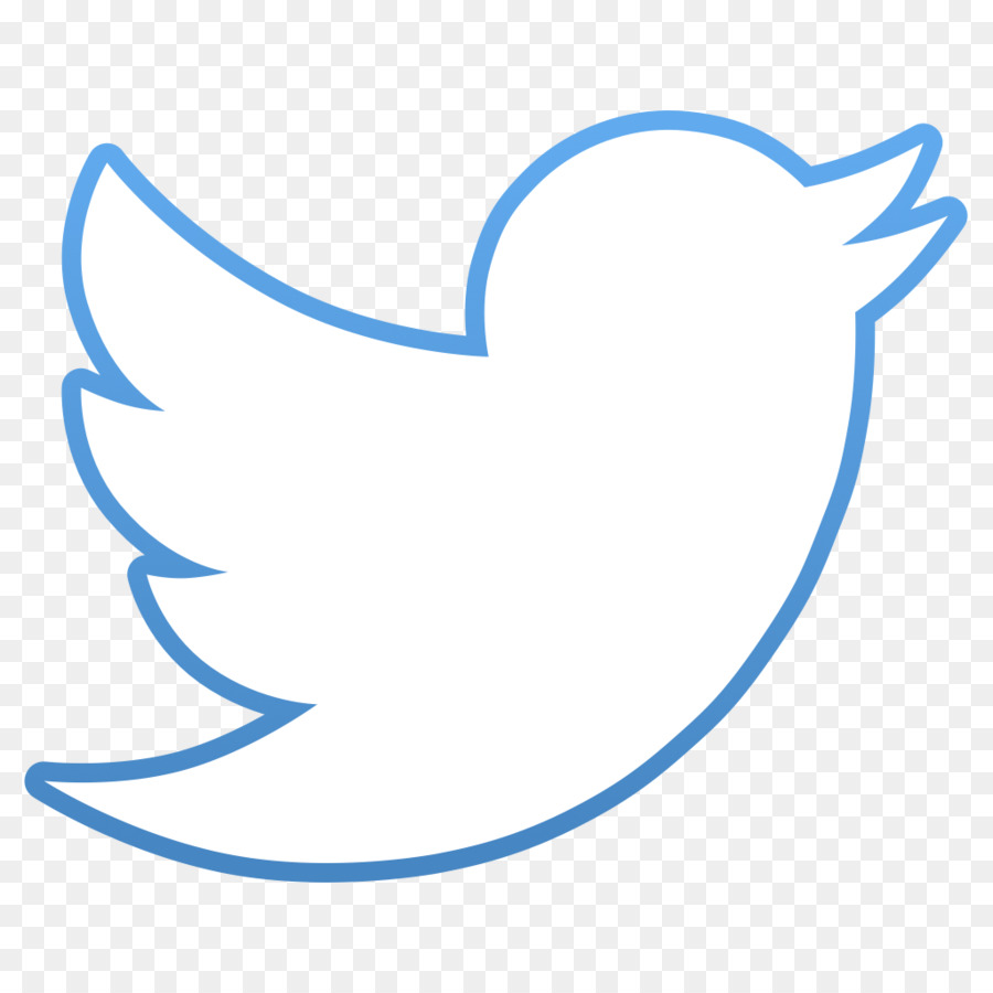 โลโก้ Twitter สีน้ำเงิน，โซเชียลมีเดีย PNG