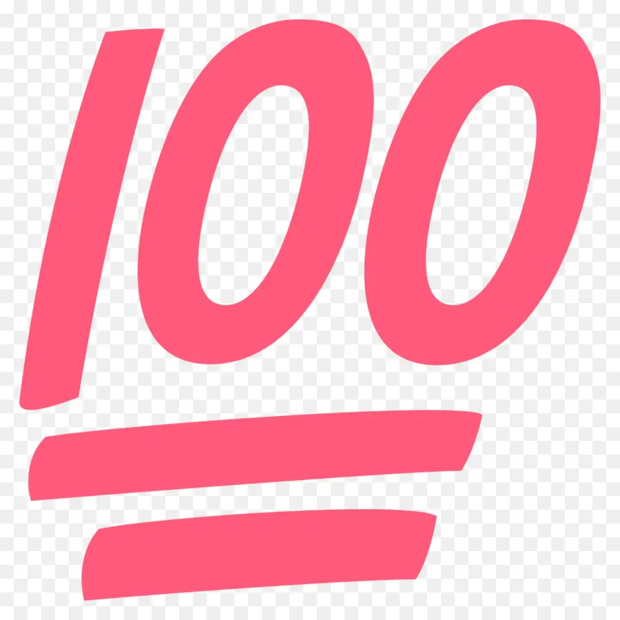 100 อิโมจิ，สีแดง PNG