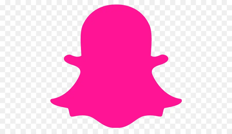 โลโก้ Snapchat สีชมพู，Snapchat PNG