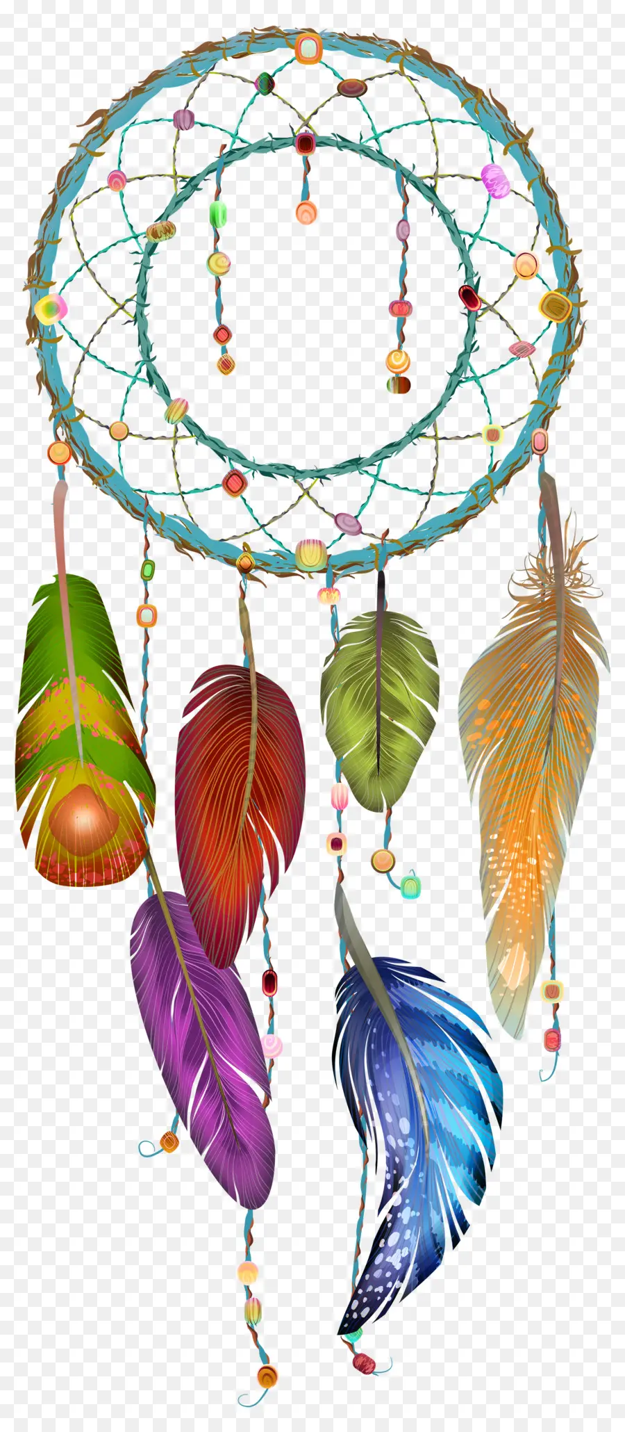 Dreamcatcher，ขนนก PNG