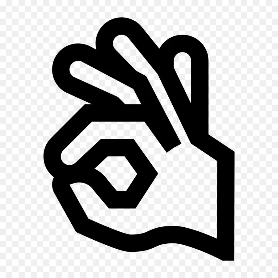 Ok Hand Sign，เครื่องหมาย PNG