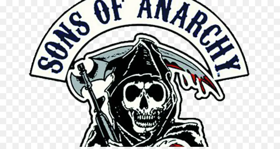 โลโก้ Sons Of Anarchy，Grim Reaper PNG