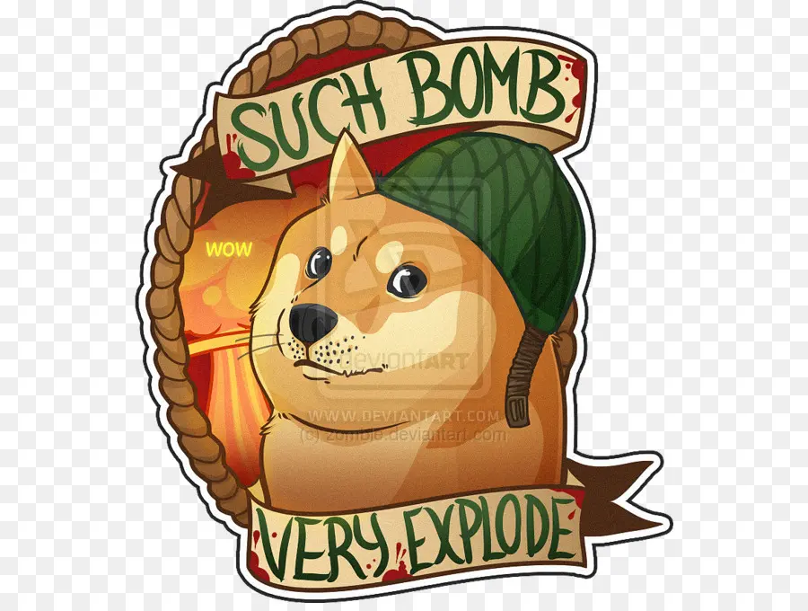 Doge Meme，ย่น PNG